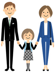 入学式 家族 小学校