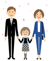 入学式 家族 小学校