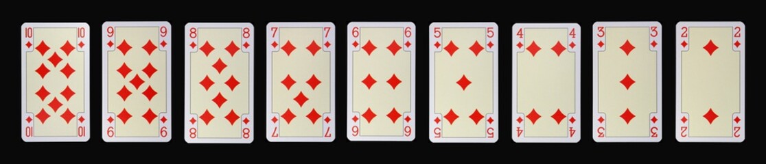 Kartenspiel  - Spielkarten