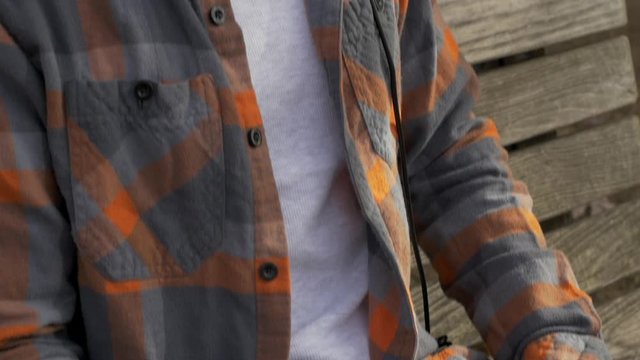 Nodding Head Listening to Jams