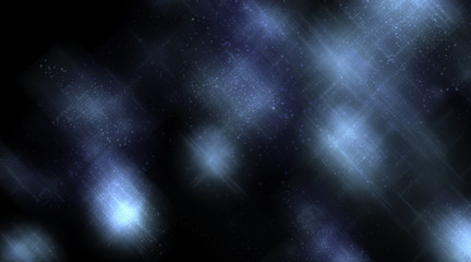 Abstract background from stars and small squares.