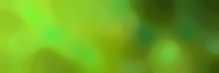 smooth iridescent horizontal background texture with moderate green, yellow green and dark olive green colors and space for text or image