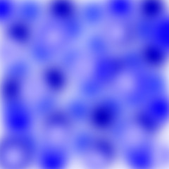 Abstract background colors: dark blue, white, light blue. Pattern spotted, blurred, scattered.