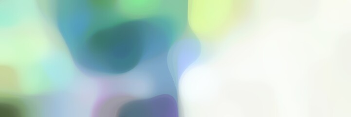 unfocused bokeh horizontal background bokeh graphic with beige, blue chill and honeydew colors space for text or image