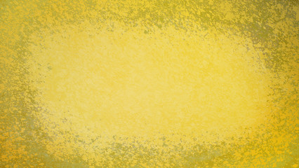 Hintergrund stilvoll Chabby Chic und Vintage Stil in gelbbraun, Mitte hell und Rahmen dunkler mit antiken Farbspritzern, die an abblätternde Farbe erinnern, Design zeitlos elegant