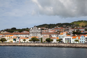 Approaching Horta, Faial, Azores