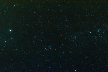 Night sky with a lot of shiny colorful stars