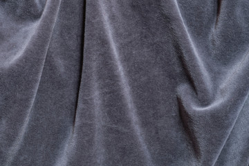 Gray silk velvet background texture