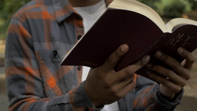 Young Person Discovers Inspiration Through Bible Praise