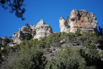 Fototapeta premium Rocks on the mountain