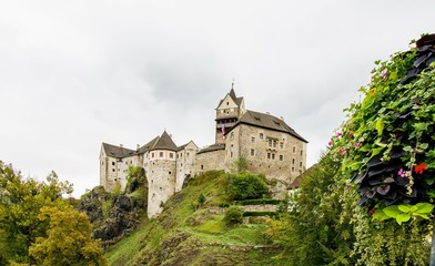 Fototapeta na wymiar Castle Loket - Czech Republic