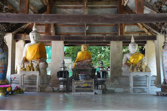 budas interior templo