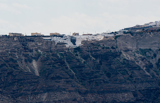 Cliff top town