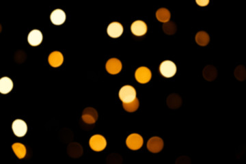 Abstract Bokeh blurred color background with bokeh lights can use background.