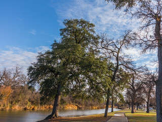 Brownwood Tx Riverside park autumn  fall 
