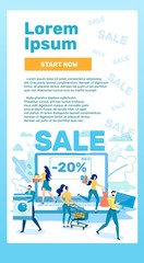 Sale Shopping Offer and Promotion Background.
