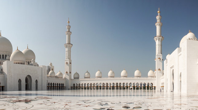 Wei&szlig;e Moschee Abu Dhabi