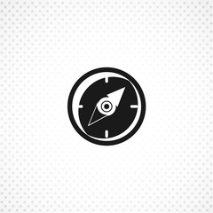 compass vector icon for mobile concept and web apps design