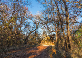 Brownwood Tx Riverside park autumn  fall 