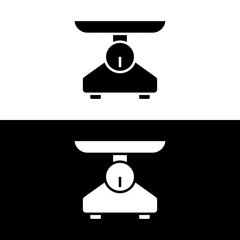 Weighing scale icon for web and mobile