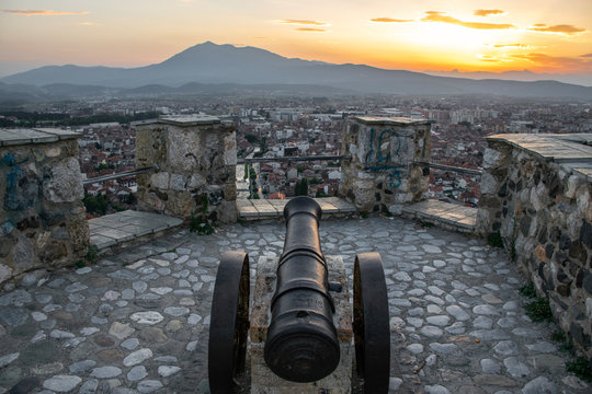 Sunset view from Prizren Fortress, Kosovo