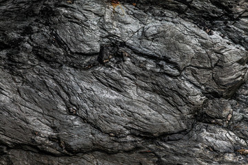 Dark rock in detail