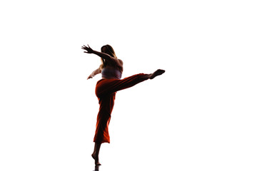 Obraz premium Modern dancer practicing
