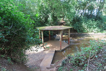 gazebo in park