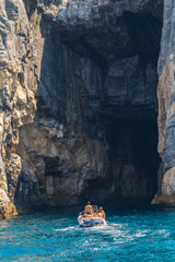 Grotta Azzurra in Palmaria Italy