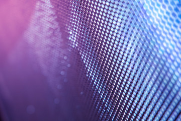 CloseUp LED blurred screen. LED soft focus background. abstract background ideal for design.
