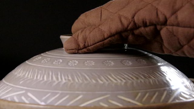 おでん　湯気の立つおでん