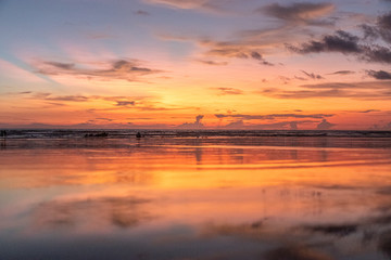 Fototapeta na wymiar Sunset in Goa 4