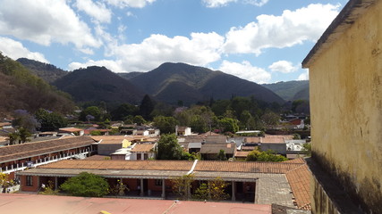 village in mountains