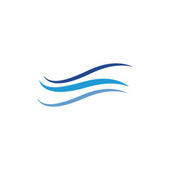 Waves Logo Template vector symbol