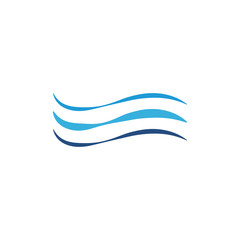 Waves Logo Template vector symbol