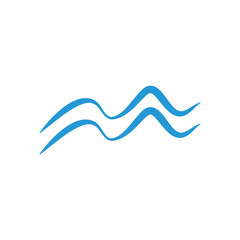 Waves Logo Template vector symbol