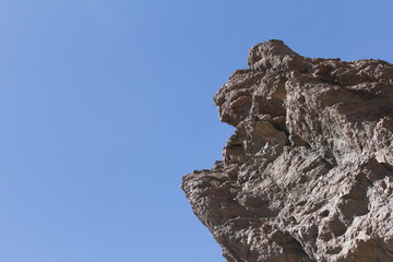 Volcano Teide and blue sky