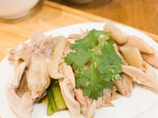 Hainanese chicken rice