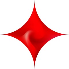 Obraz premium Diamond-shaped abstract background.