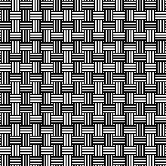 woven seamless vector black and white pattern