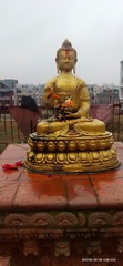 buddha statue in Nepal temple