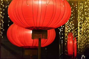 Red Chinese Lantern For Chinese new year