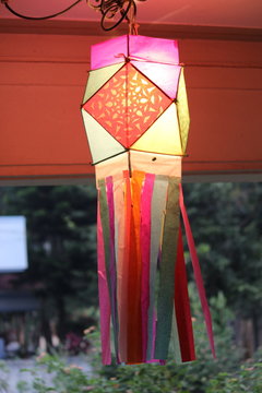 Colorful Diwali lantern