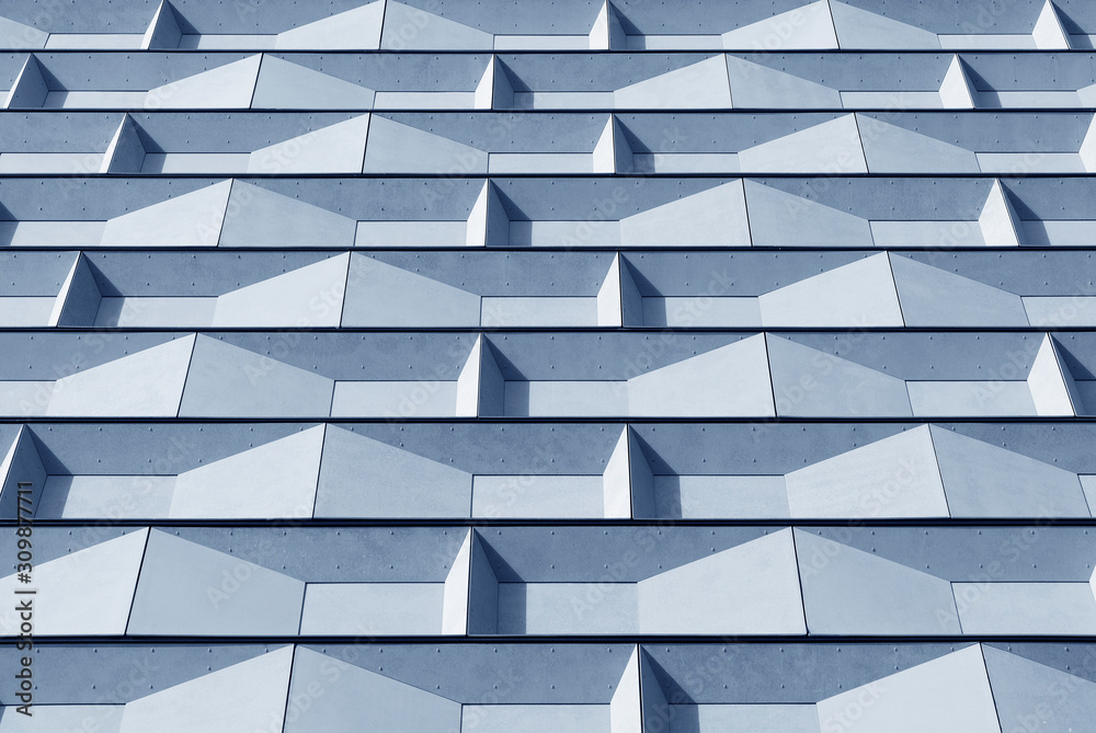 Poster exterior of modern architecture. building abstract background