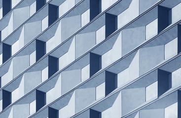 Exterior of modern architecture. Building abstract background