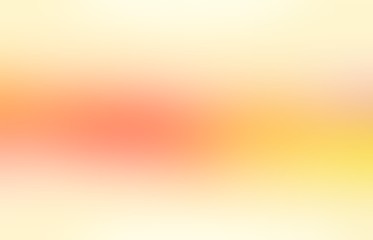 Yellow red orange defocus stripe pattern. Gradient soft empty background. Warm flare abstract texture. Blur illustration.