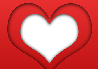 抽象的なハートの背景