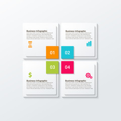 Simple Modern Infographics Template