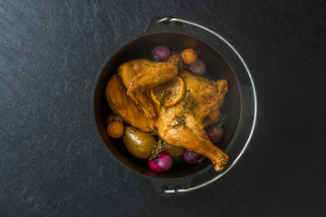  タイトル 	ローストチキン  delicious whole roast chicken