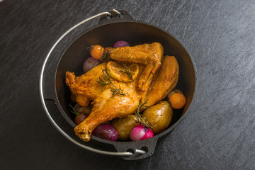  タイトル 	ローストチキン  delicious whole roast chicken